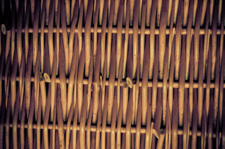 Brown woven wicker for use as background 