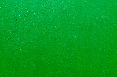 green structural painted wallpaper on the wallの写真素材