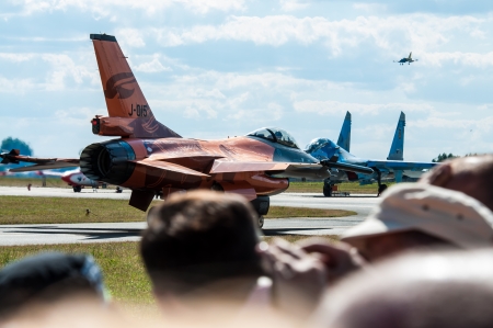 RADOM, POLAND - AUGUST 24-25 : Air Show 2013, Radom 30 August 2013のeditorial素材
