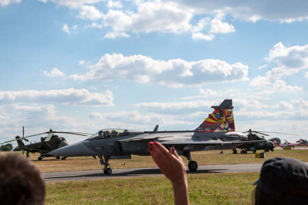 RADOM, POLAND - AUGUST 24-25 : Air Show 2013, Radom 30 August 2013のeditorial素材