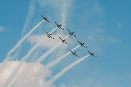 RADOM, POLAND - AUGUST 24-25 : Air Show 2013, Radom 30 August 2013