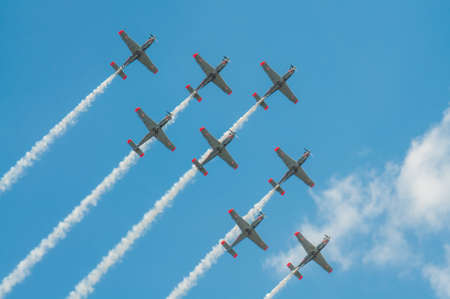 RADOM, POLAND - AUGUST 24-25 : Air Show 2013, Radom 30 August 2013のeditorial素材