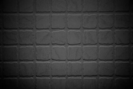 Close up shot of rough terracotta tilesの写真素材