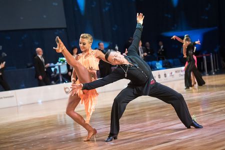 Elblag, Poland - October 13, 2017 - Baltic Cup Dance Competition. International dance tournament in Elblagのeditorial素材