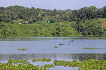 Kaptai Lake Rangamati, A Beauty of Nature in Bangladesh.