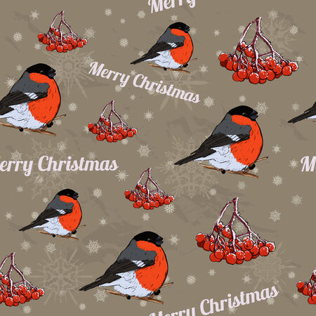 Christmas seamless textureの写真素材