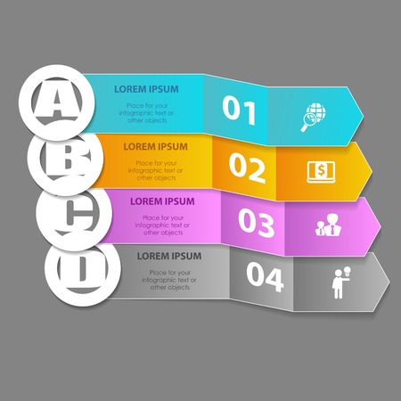 Elegant Vector Infographicsのイラスト素材