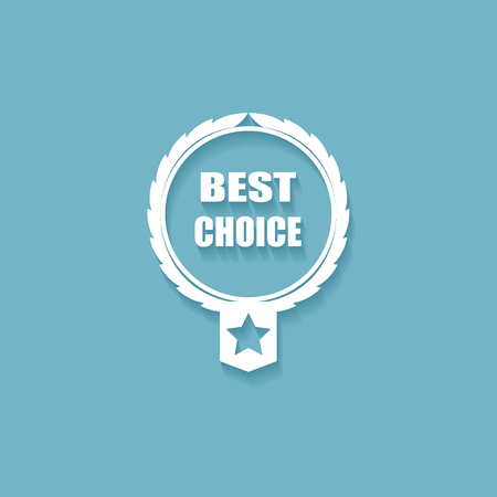 Best choice sign icon. Special offer symbol.のイラスト素材