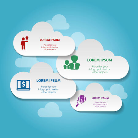 Vector infographic business designのイラスト素材