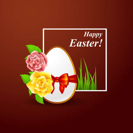 Easter good design. Vector bright illustration setのイラスト素材