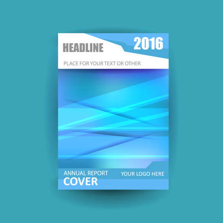 A4 cover annual flyer report business vectorのイラスト素材