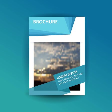 A4 cover annual flyer report business vectorのイラスト素材