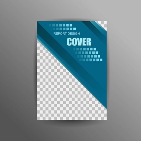 A4 cover annual flyer report business vectorのイラスト素材