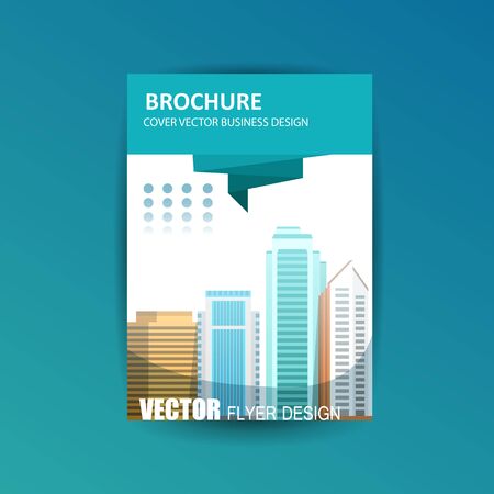 Vector design for Cover Annual Flyer Poster A4 sizeのイラスト素材