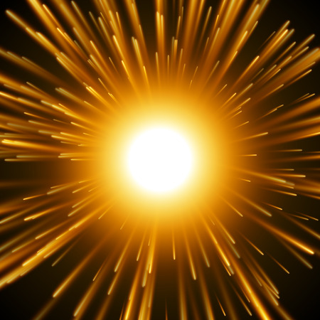 Dazzle Explosion In the Space.のイラスト素材
