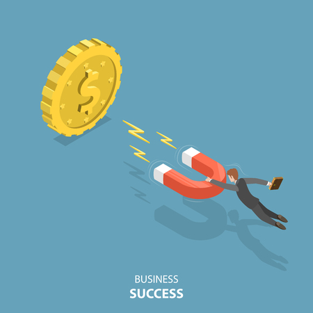Business success conceptのイラスト素材