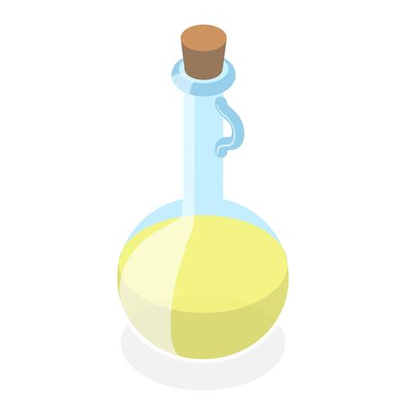 3D Isometric Flat Vector Concept of Vessel.のイラスト素材