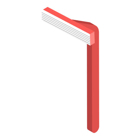 3D Isometric Flat Vector Set of Shaving Products, Daily Razor-blade Bathroom Accessories. Item 2のイラスト素材