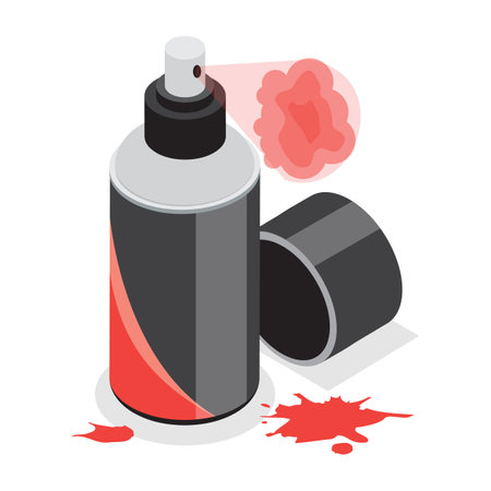 3D Isometric Flat Vector Illustration of Rap Music And Hip-hop Style, Graphic Elements Set. Item 6のイラスト素材