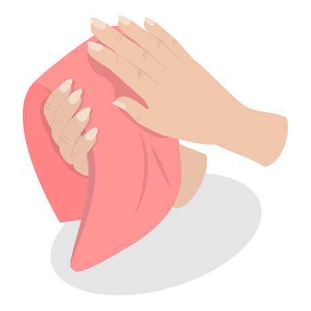 3D Isometric Flat Vector Illustration of Spa Manicure, Beauty Parlor Services, Cosmetology. Item 4のイラスト素材