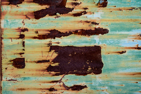 Rusted metal texture