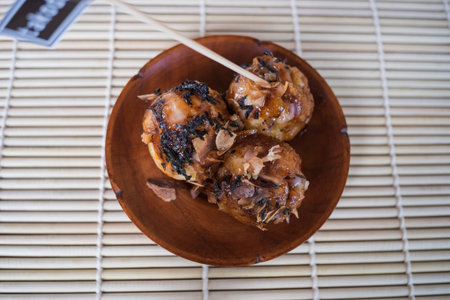 Takoyaki Squidの写真素材