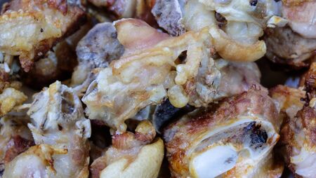 Grilled pork legの写真素材