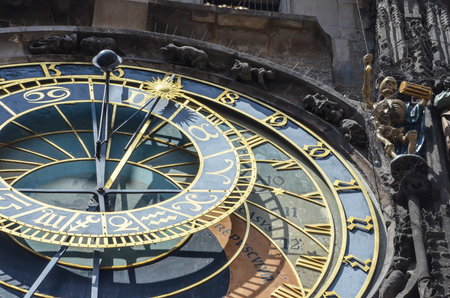 Astronomical Clock in Prague, Czech Republic