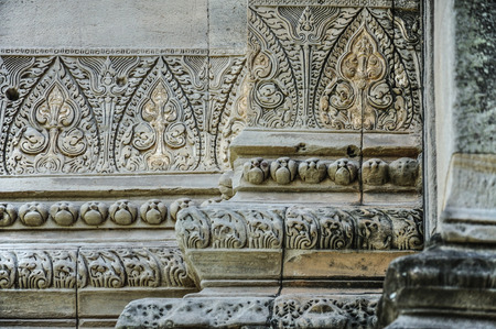 Temple Detail, Phanom Rung Historical Parkの写真素材