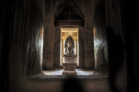 Vishnu, Phanom Rung Historical Parkのeditorial素材