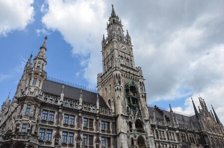 Munich New Town Hall, Germanyのeditorial素材