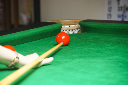 people playing pool snooker