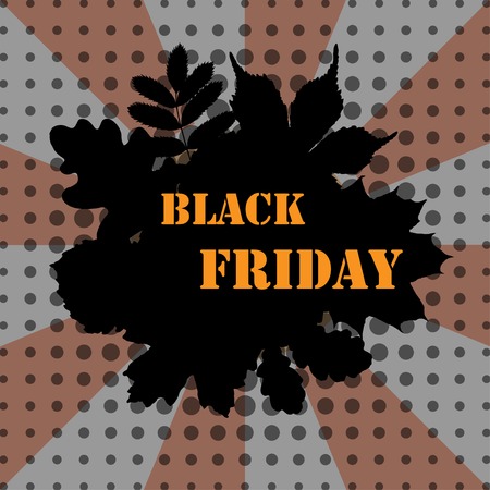 Black friday pop art banner illustrationのイラスト素材