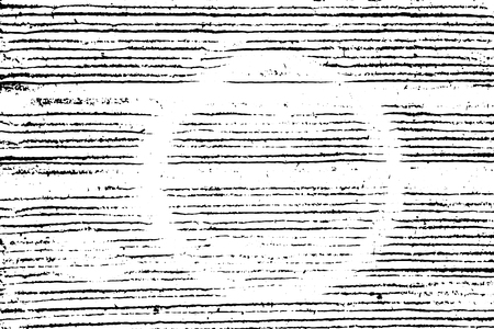 Distressed halftone grunge vector texture - corrugated cardboard background with circle stainのイラスト素材