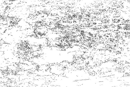 Distressed halftone grunge black and white vector texture -old wood bark texture background with cracks for creation abstract vintage design effect with noise and grainの写真素材