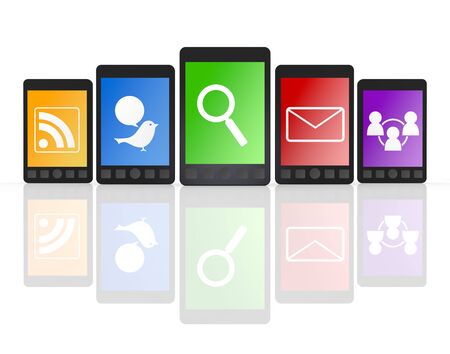 Mobile Phone Smartphoneの写真素材