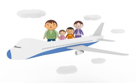 Air travelの写真素材