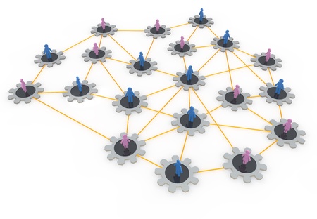 Social networksの写真素材