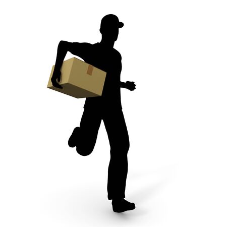 Home deliveryの写真素材