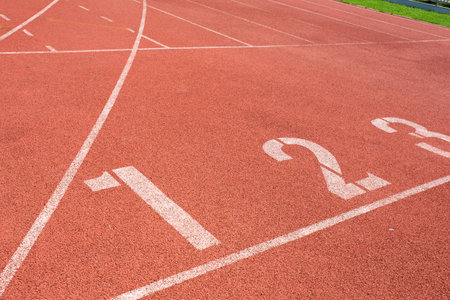 Running track background