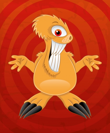 Vector illustration  Monster  のイラスト素材