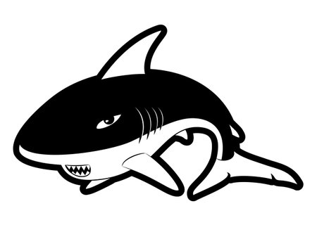 Vector  Shark  のイラスト素材