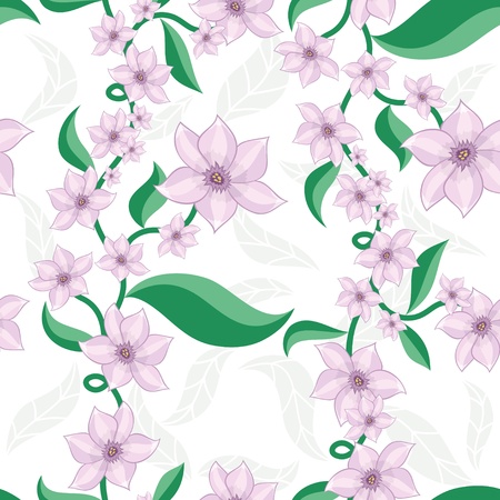 Floral background  のイラスト素材