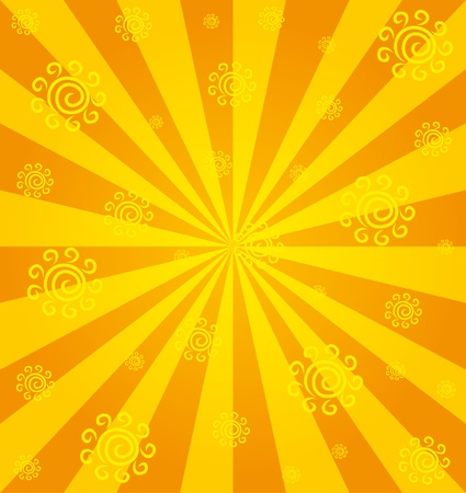 Background  Sunny  のイラスト素材