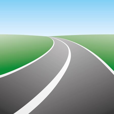 Road のイラスト素材