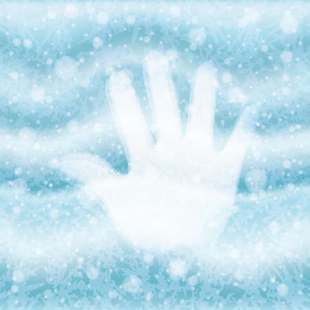 Winter background のイラスト素材