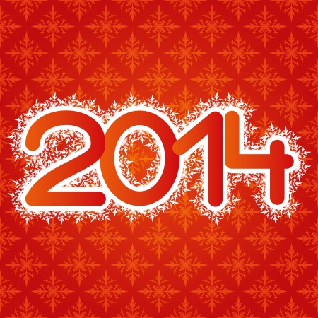 New year poster のイラスト素材