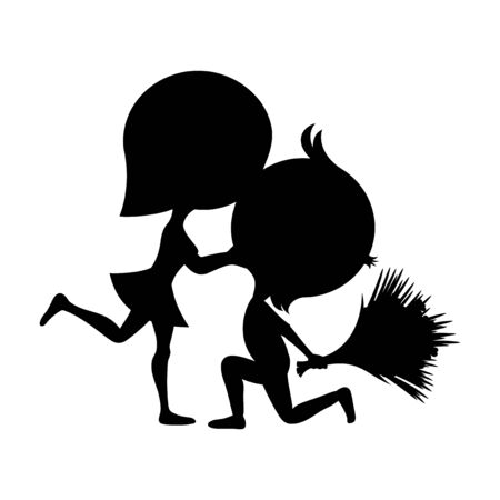 Romantic couple のイラスト素材