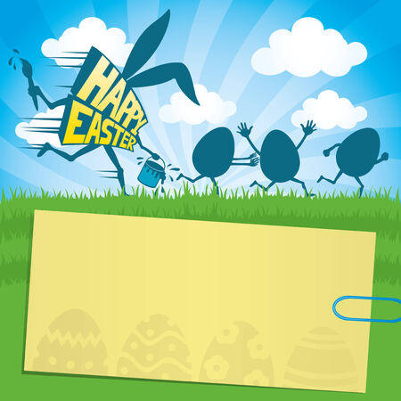 Happy Easter のイラスト素材