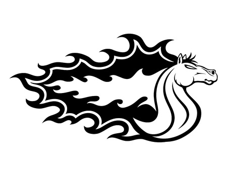 Horse sign のイラスト素材